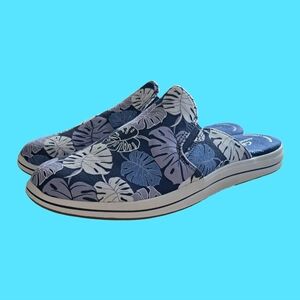 Clarks Cloudsteppers Breeze Shore Mule Slip Ons Women's Shoes New Size 9.5 N